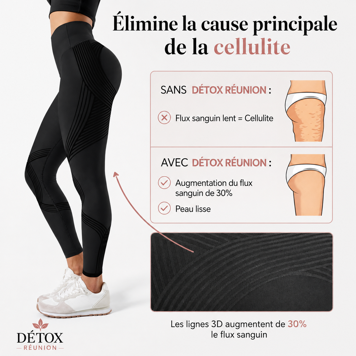 Legging 3D Lissant Cellulite & Peau d’Orange